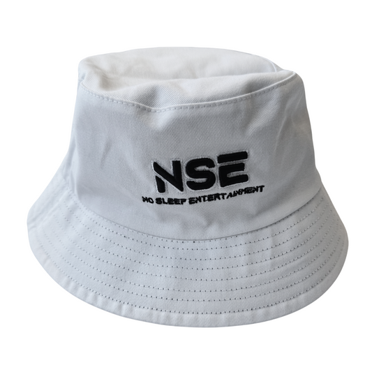 NSE Reversible Bucket Hat (White & Black)
